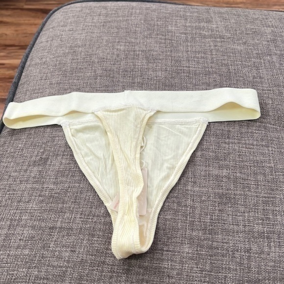 Skims Cotton Rib Scoop Bralette Set - Picture 6 of 6